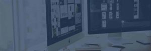 Het JKC Media-team werkt aan een websiteontwerp