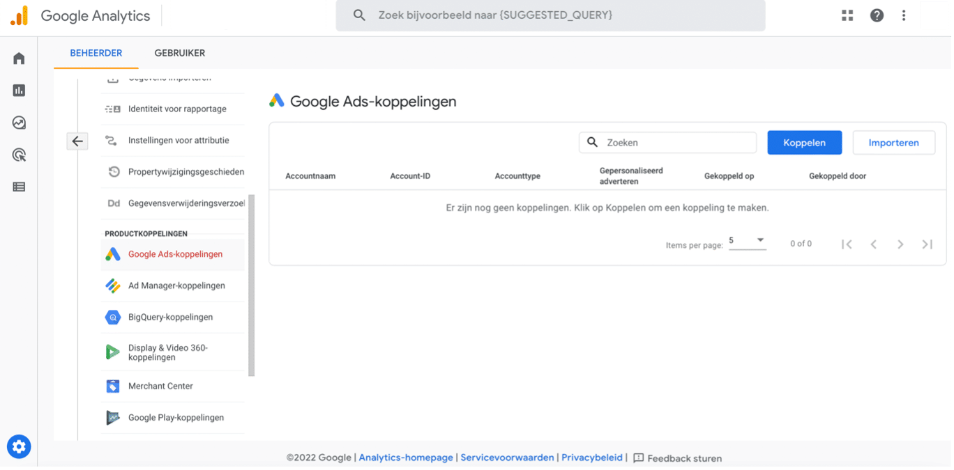 Setting up Google Analytics 4 Ads link - JKC Media