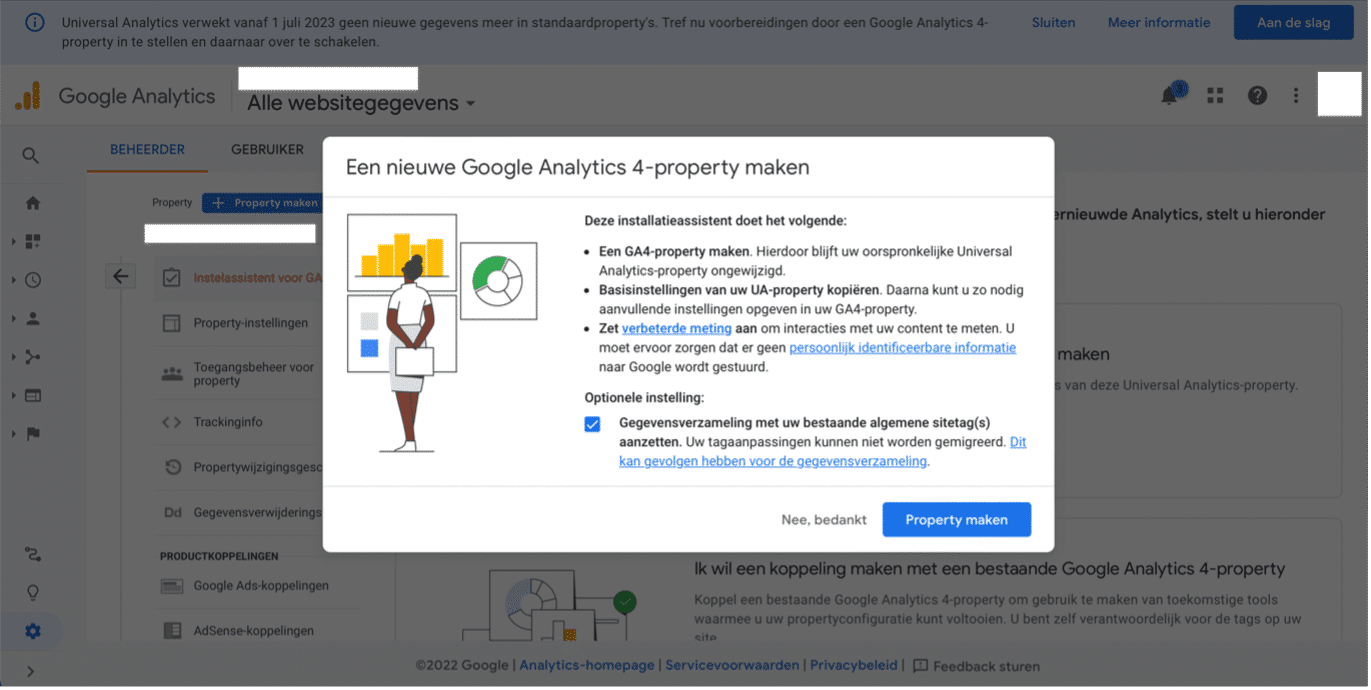 Setting up Google Analytics 4 - JKC Media