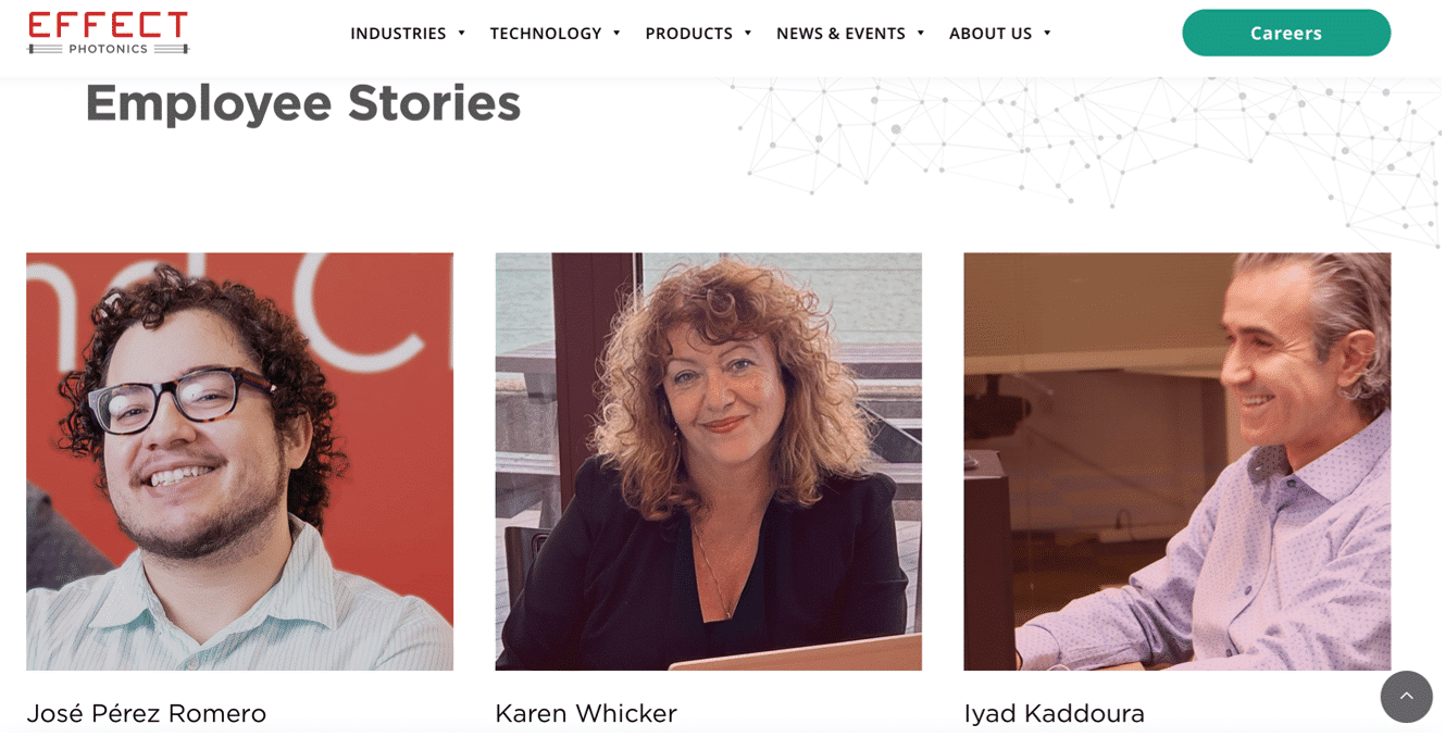 Effect photonisc team | online job posting conversion - JKC Media